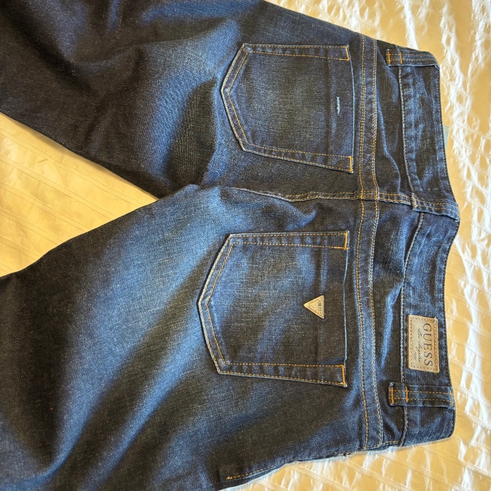 Guess Daredevil Low Rise Bootcut Jeans